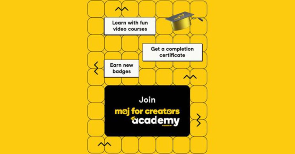 Moj launches online academy for "MOJ CREATORS"