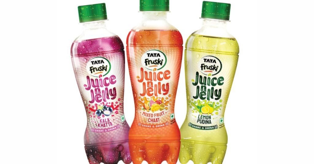 Tata consumer products launched tata Fruski Juice N Jelly drink under NourishCo.