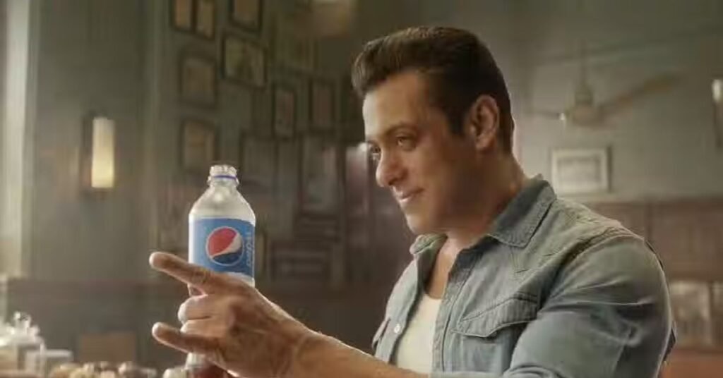 Pepsi India launches new ad campaign with Salman khan.