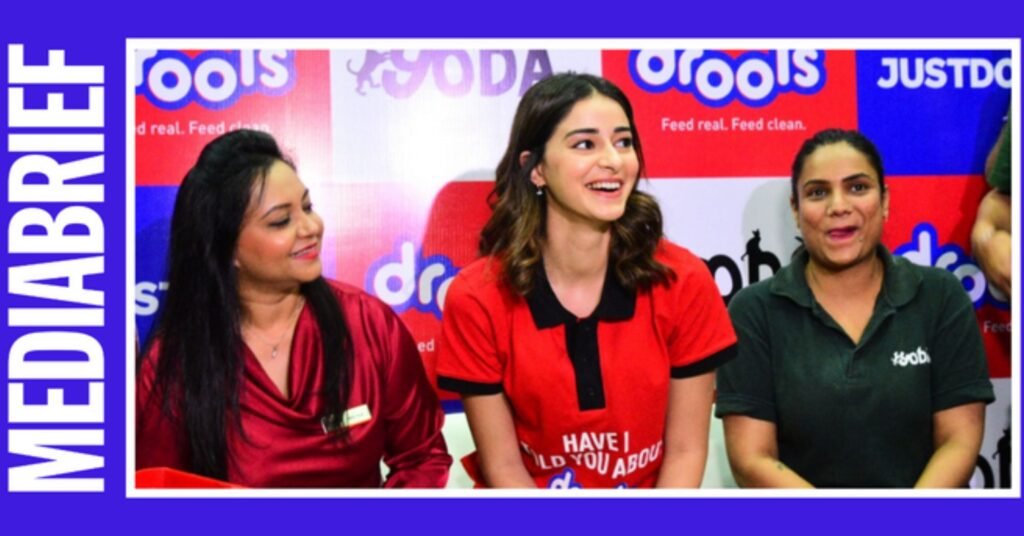 Ananya Pandey teams up with Drools and JUSTDOGS for a pet food donation drive.