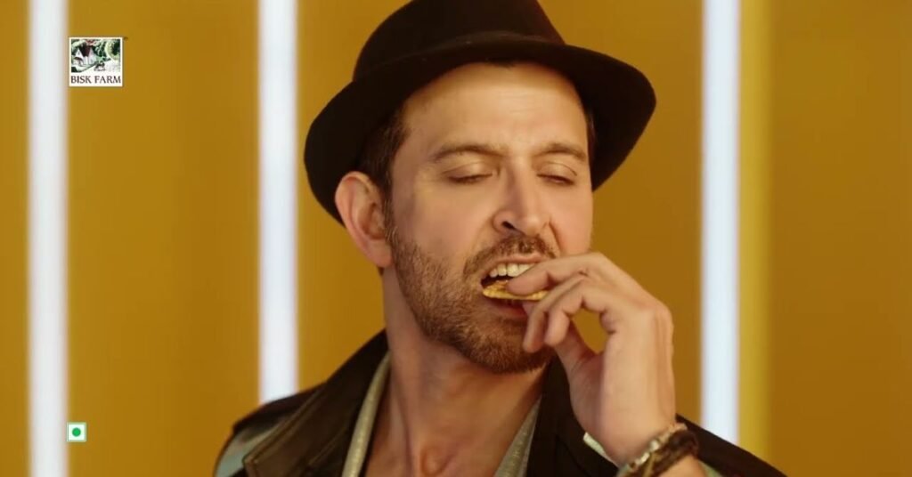 Hrithik Roshan's new brand ambassador of goggly Biscuits.