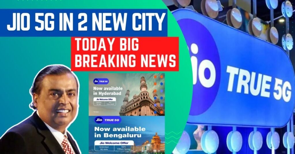 Jio launches true 5G services in 11 cities as a new year tribute to Jio users.