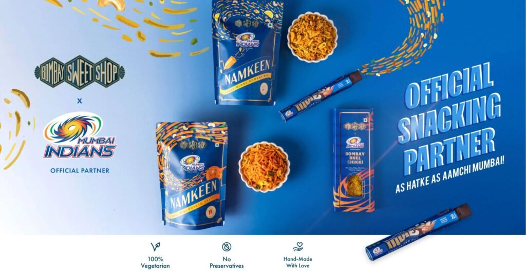 Bombay Sweet Shop appoints as Mumbai Indians’ official snacking partner
