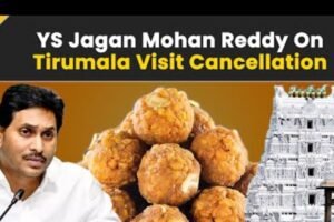 Jagan Mohan Reddy Cancels Tirupati Visit Amid Laddu Controversy, Sparks Political Tension