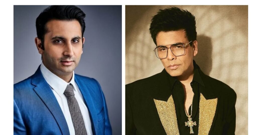 Adar Poonawalla Buys 50% Stake in Karan Johar's Dharma Productions for ₹1000 Crore.